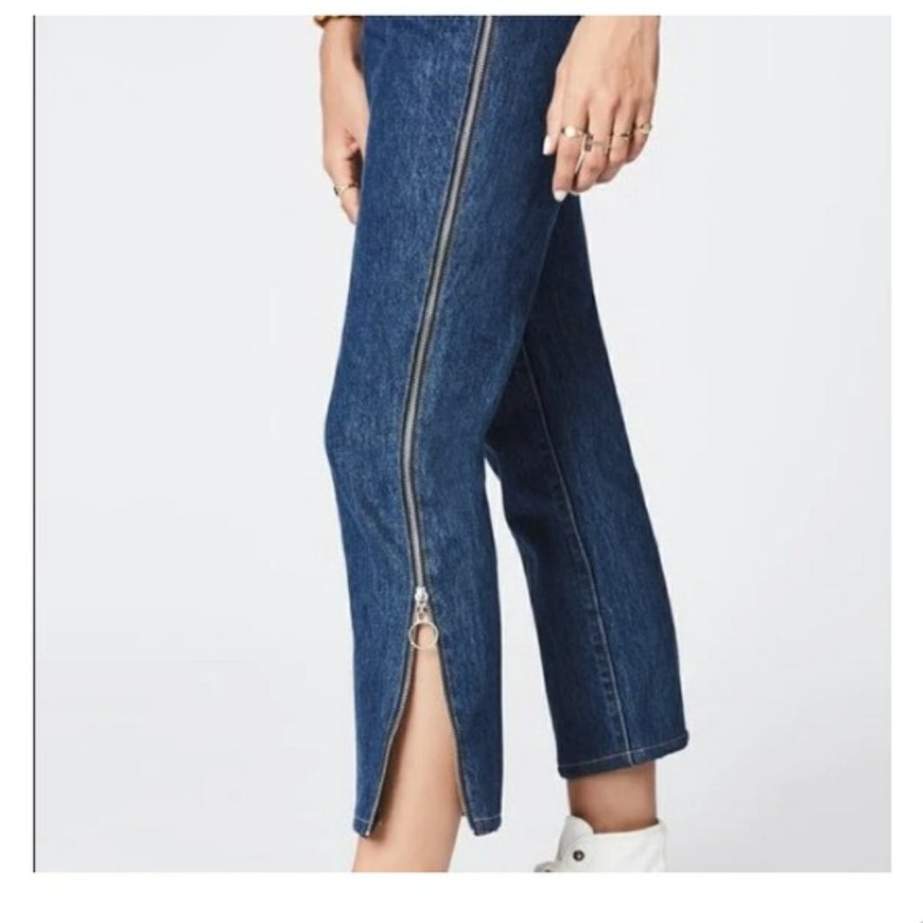 [Lf] Carmar Desdemona Side Zipper Relaxed Jeans P6505